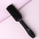 Combing massage, combined bristles, ventilated, 4.4 × 23 cm, black color