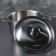 Set of dishes, 3 objects: two pots 3 l, 1.75 l, pan 1 l, capsule, metal covers