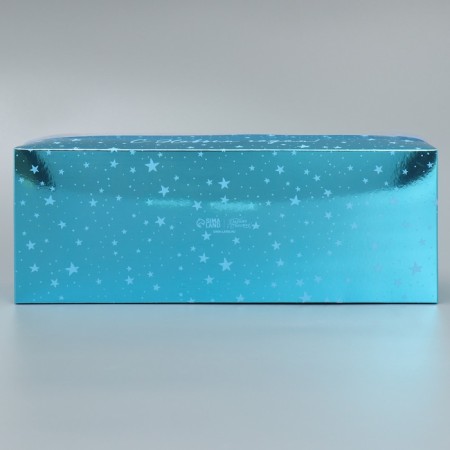 Box for confectionery with PVC “Happy New Year”, 30 x 8 x 11 cm, new year-4