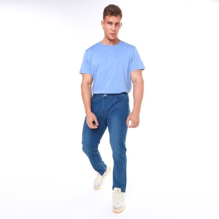 Male jeans, blue color, size 30 (46)-2