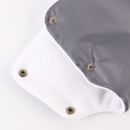 Fleet hustle cliff, buttons, gray color-5