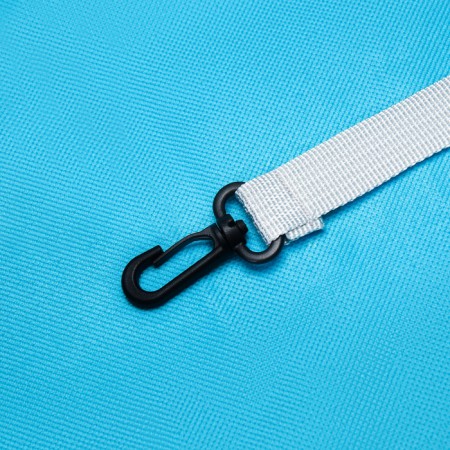The backpack for carrying animals is transparent, 31 x 28 x 42 cm, blue-9