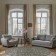 Oval Merinos Kair, size 160x230 cm, Gray color