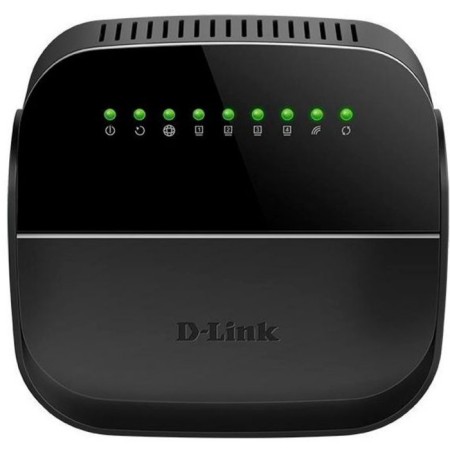 Wireless router D-Link DSL-2640U/R1A N150 ADSL2+/VDSL2 black