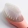 Set for hair care "Bunny Polly", comb and brush, pink color