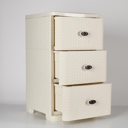 Loskod 3-sector "braid", ivory color-2