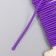 Braid decorative gum "purple round" winding 4 m width 0.2 cm