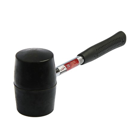 Kiyanka scrap, metal rubberized handle, black rubber, 700 g-2