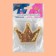 Thermal appliance "Crown", with sequins, 8 × 5.8 cm, gold color
