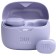 Enterrained JBL Tune Buds headset Purple Bluetooth wireless in the auricle
