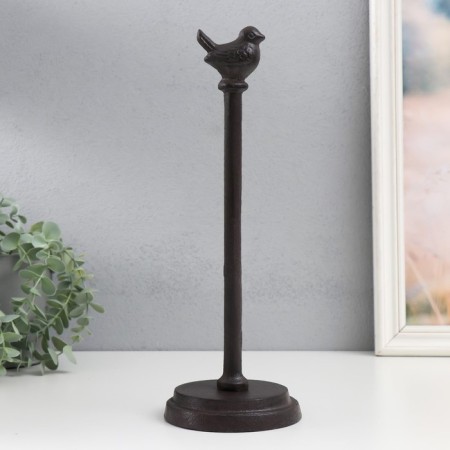 Souvenir Chugun Holder d/towel "Bird" 12x12x33 cm-2