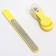 Children's manicure set, 3 subjects: scissors, saw, knipser, 0 months old, yellow color