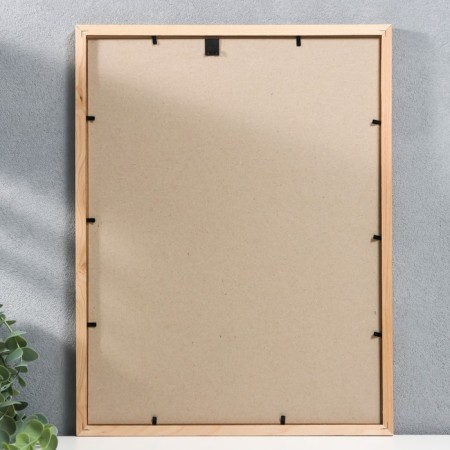 Photo frame pine c19 gold 30x40 cm (plastic screen)-1