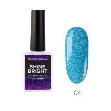 TNL Shine Bright Gel-Lalam, No. 04 Sea Wave, 10 ml