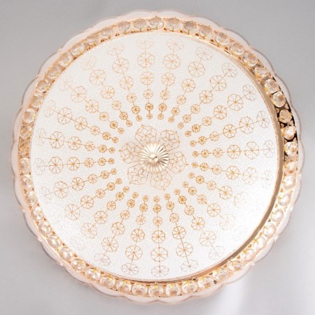 Lamp with PDU 670003N LED 80W 3 modes 3000-6000k Dimmer gold 50x50x11 cm Bayerlux-12