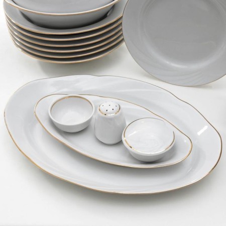 Service table porcelain "Classic", 37 items, 4 types of plates-1