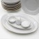 Service table porcelain "Classic", 37 items, 4 types of plates