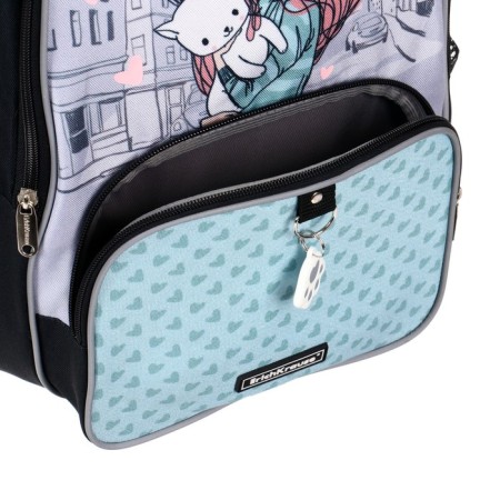 Barry backpack Erich Krause Ergoline 20l, 44 x 33 x 22 cm, Romantic Girl 58121-9