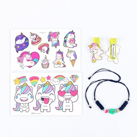Set with tattoos transfers "Unicorn"-2
