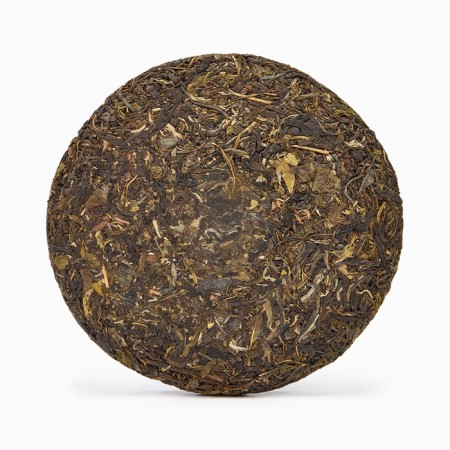 Chinese sustained black tea "Shu puer. Puer from Bindao", 357 g, 2010, Yunnan, pancake-2