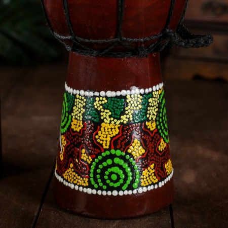 Souvenir musical instrument "Different drum -jambe" 13x13x24 cm, mix-14