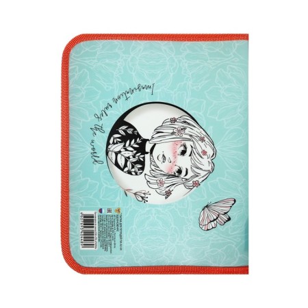 Folder for notebooks A5, 180 x 230 x 25 mm, 0.5, lightning around, plastic, PM-A5-04 Calligrata "Inspiration"-3