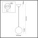 Suspended lamp Travertino IP20 LED GU10 7W