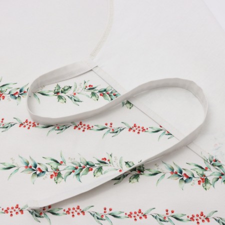 Apron Ethel "New Year's branches" 60x70 cm, 100% cotton, sarzha 190 g/m2-5
