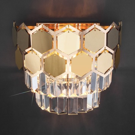 Ariana wall lamp, 60W, E14, 12.5x25x21.5 cm-4