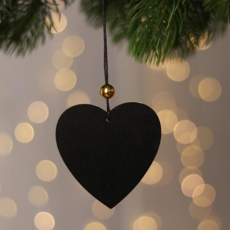 Decorative suspension with backlight "Heart", 8 × 8 cm-1