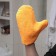 Mittens for harvesting a share, 19 × 26 cm, 15 g, bilateral, economy, microfiber