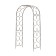 Sadovaya arch, collapsible, 230 × 120 × 51 cm, metal, bronze