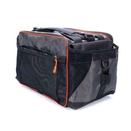 Bag fishing ranshot Lure Bag XL, 40x28x24 cm, color gray + 5 boxes Luno 28-3