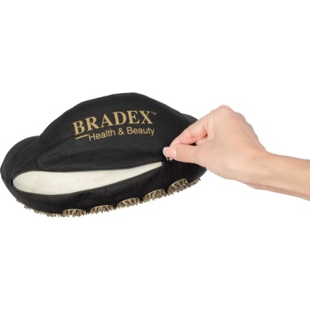 Pillow Acupuncture Bradex "Nirvana", black, gold spikes-8