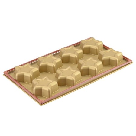 Form for the preparation of stella cakes, silicone-3