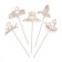 Topper "March 8" on the suspension, mix, 5 pcs in the packing giving beautifully
