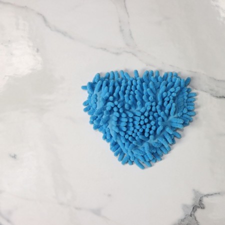 Oklotka nozzle Art 3092740 Dolyana, Microfiber Bukla, 14 × 17 cm, Blue Color Blue