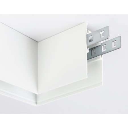 Ambrella Connector Corner for the Magnetic GL3369 WH, White overhead tire pipeline-2
