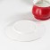 Ceramic tea service “Shishechki”, 12 items: a cup of 200 ml, a saucer d = 14.5 cm, red color red