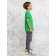 T -shirt nursery, height 110 cm, green color