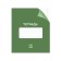 Notebook 24 sheets in the line is a monophonic "classic with a corner", cover shaking cardboard, VD-LK, OFSET block, mix