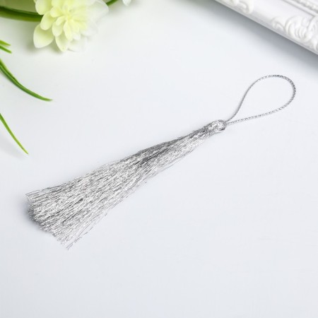 Brush, silver 8 cm-1