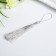 Brush, silver 8 cm