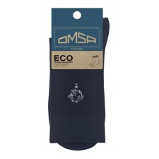 Носки мужские OMSA ECO, размер 42-44, цвет blu