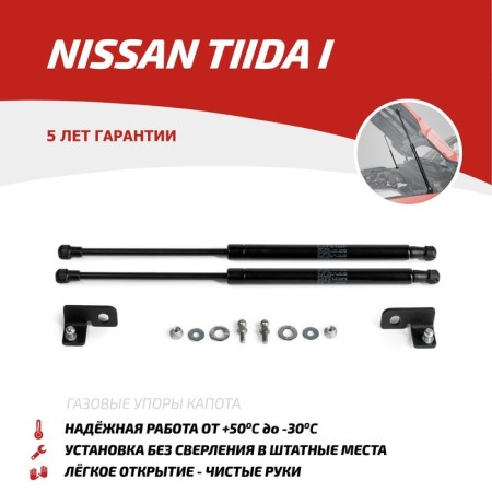 Copot shock absorbers "Avtoopor", Nissan Tiida 2004-2014, 2 pcs., Unitii011