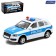 Metal car "Police jeep", inertial, light and sound, scale 1:43