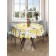 Pineapple, round, Saten, d = 150 cm on the table