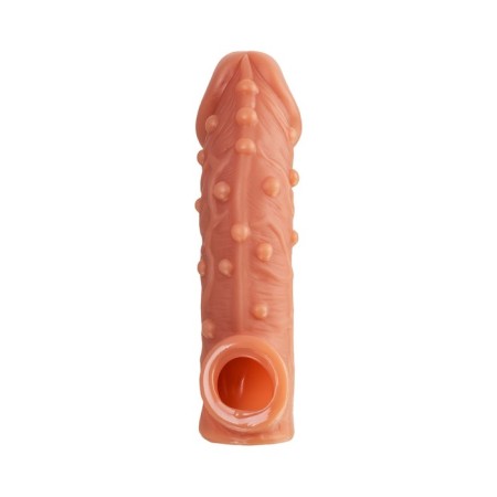 Kokos nozzle is realistic with additional stimulation, TPE, bodily, 15.6 cm-4