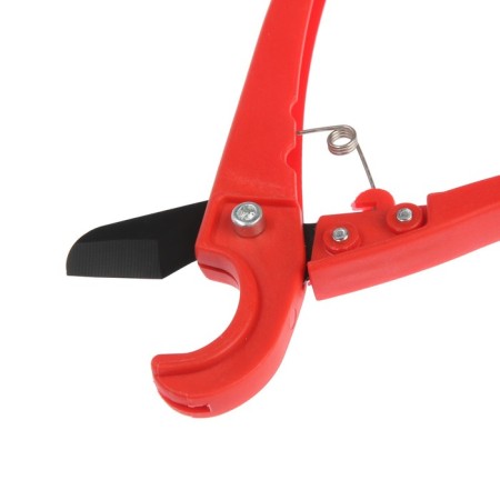 Scissors for cutting pipes flax on plastic, plastic handles, up to 32 mm-2