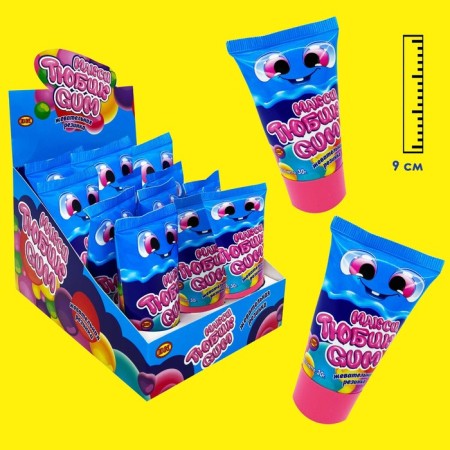 Chewing gum "Maxi Tubik Gum (GAM)", 30 g